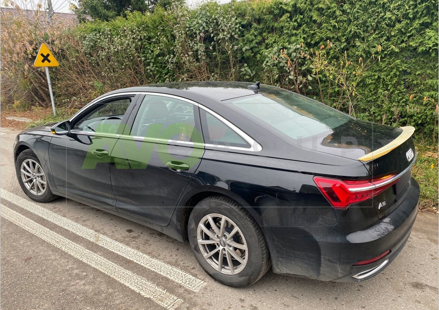 Trunk boot spoiler for AUDI A6 С8 (4K) 2018-...