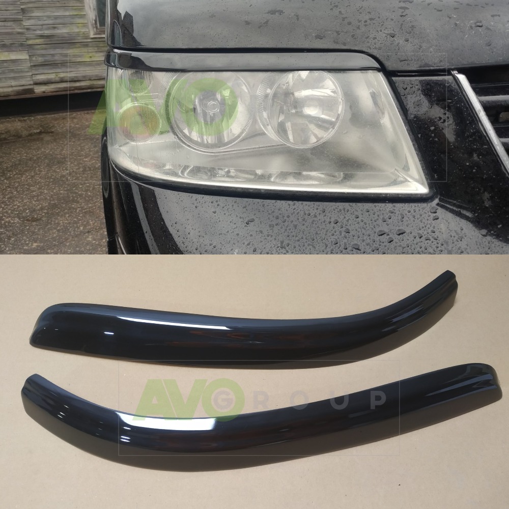 Накладки на фары / Реснички для VW T5 2003-2010 ABS Gloss