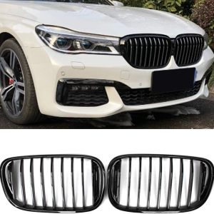 Front Black Gloss Grill For BMW G11/G12 2015-2019