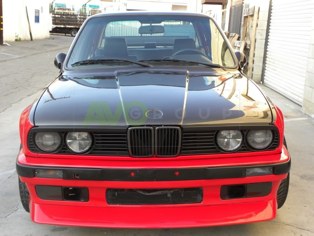 Front Spoiler Splitter for BMW 3 E30 EVO 1982-1994