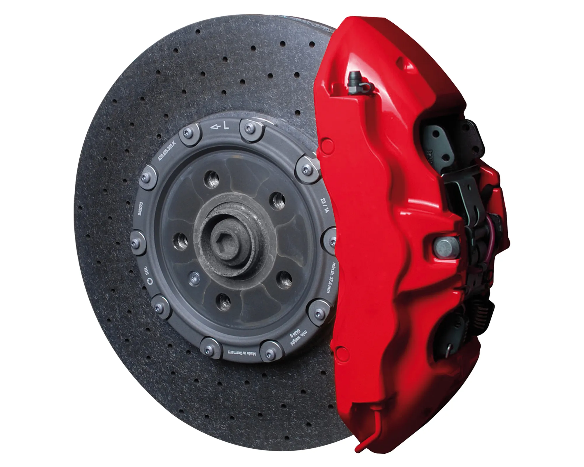 Foliatec RACING ROSSO Brake Caliper Lacquer Set