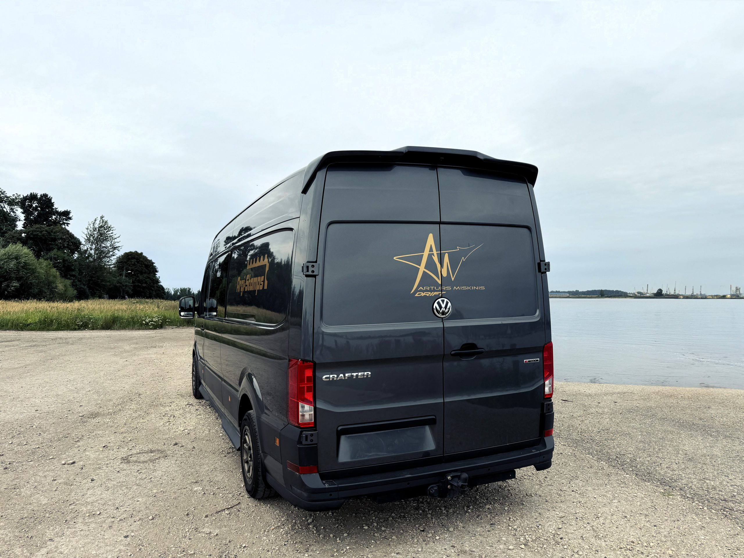 Sport design Side skirts Extensions for VW Crafter 2 Mk2 LWB / ELWB - Image 3