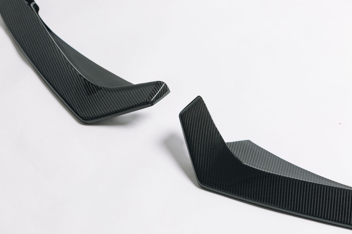 Carbon fiber splitter for front bumper Audi RS7 4K8 C8