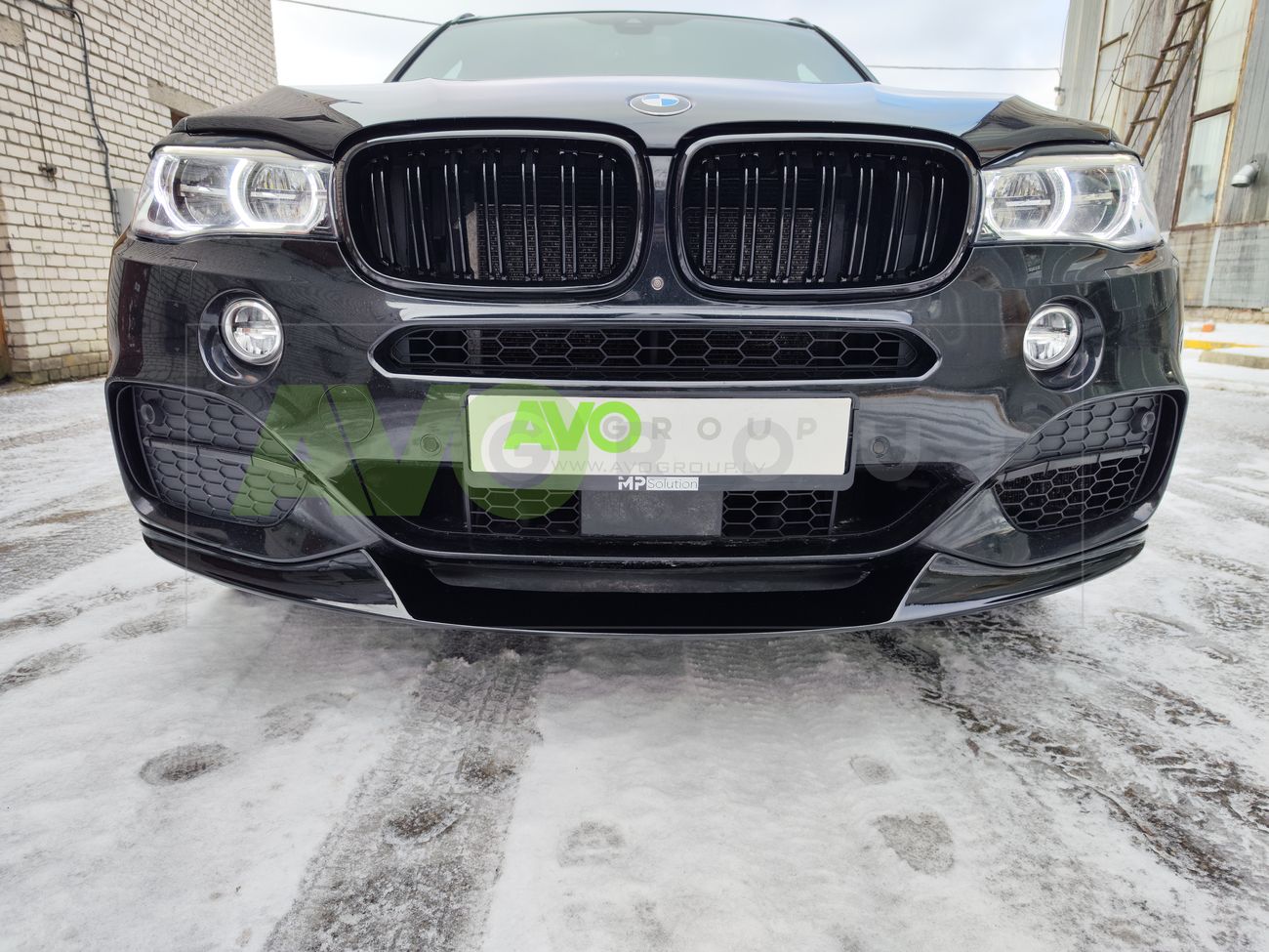 Front bumper lip splitter for BMW X5 F15 2013-2018