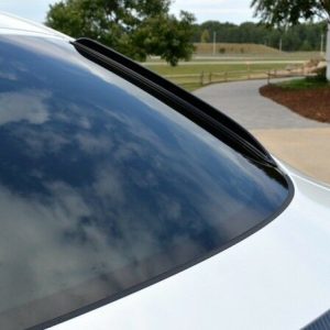 Black gloss Rear Window Fins for BMW X6 F16 / X6M F86