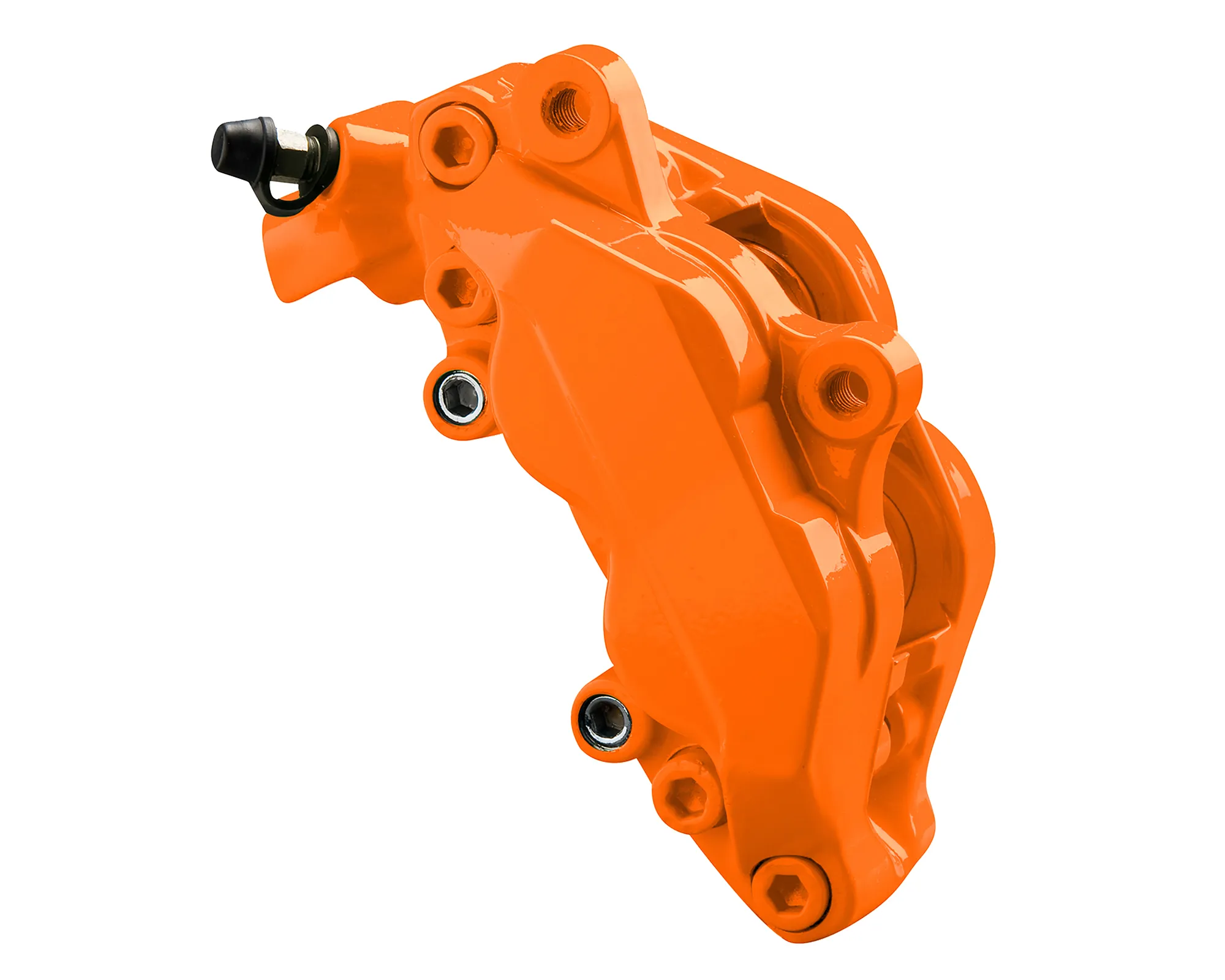 Foliatec NEON ORANGE Brake Caliper Lacquer Set