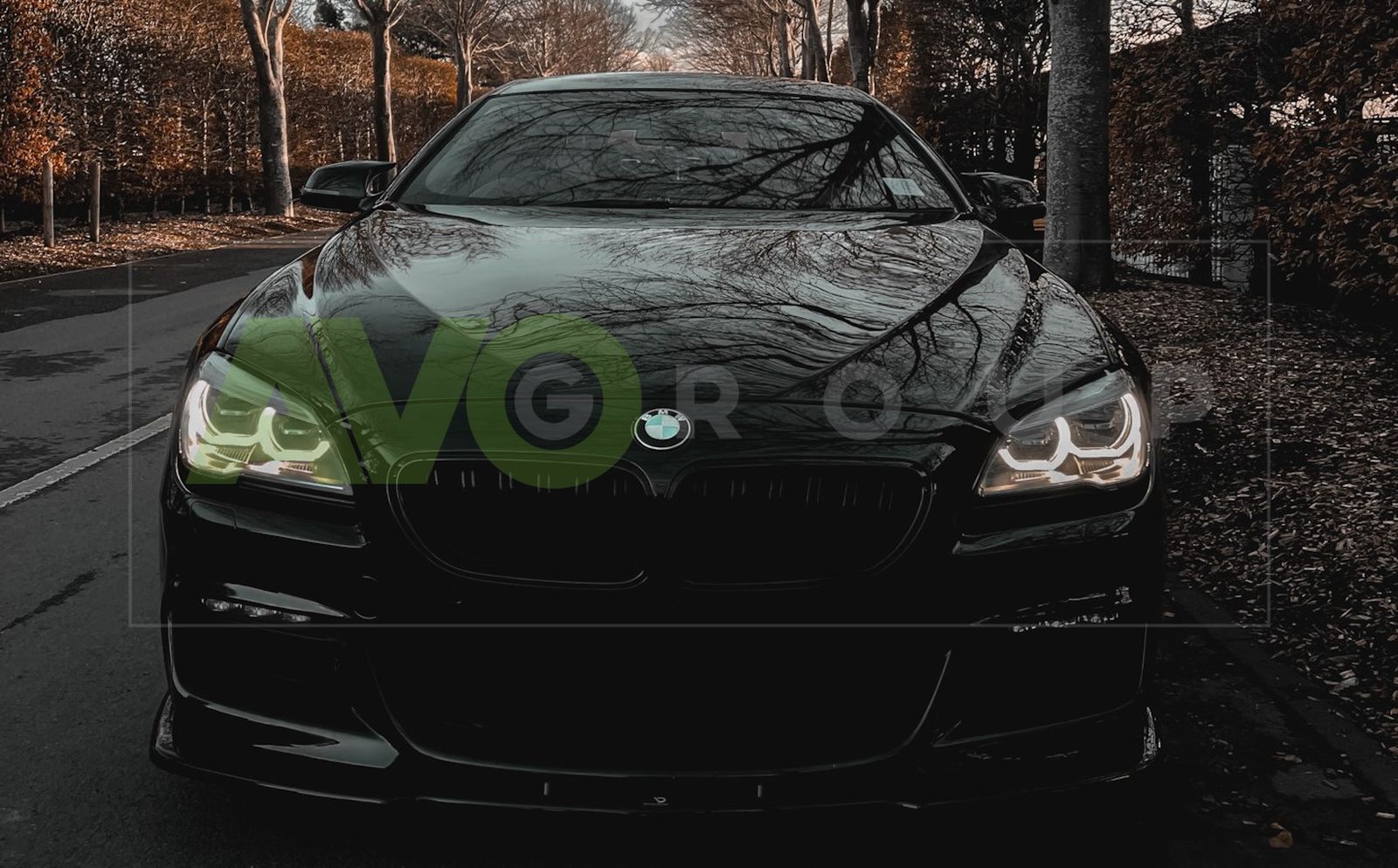 M Style piano black mirror covers set for BMW 6 F06 / F12 / F13 2015-2018