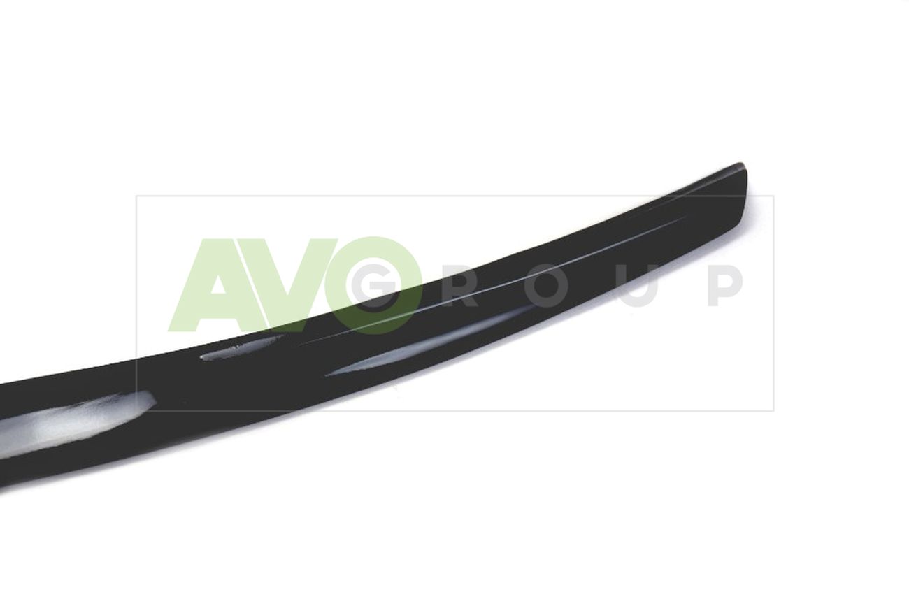Trunk boot spoiler for MB E-Class C207 Coupe 2009-2016 ABS Black gloss