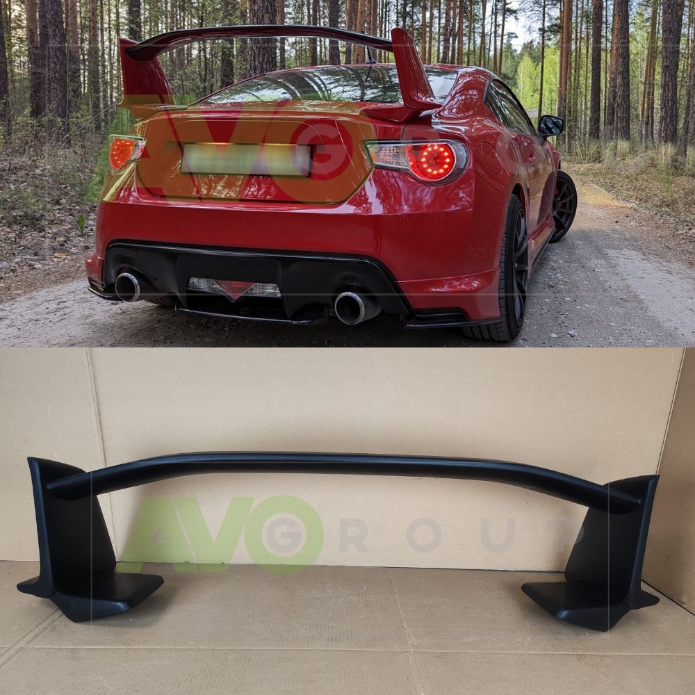 Trunk boot spoiler for Subaru BRZ 2012-2016 Black
