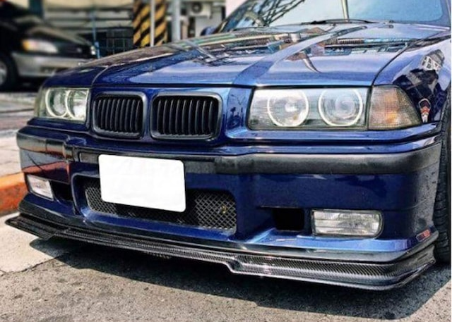 Carbon GTR Front Spoiler Splitter for BMW 3 E36 1990-2000
