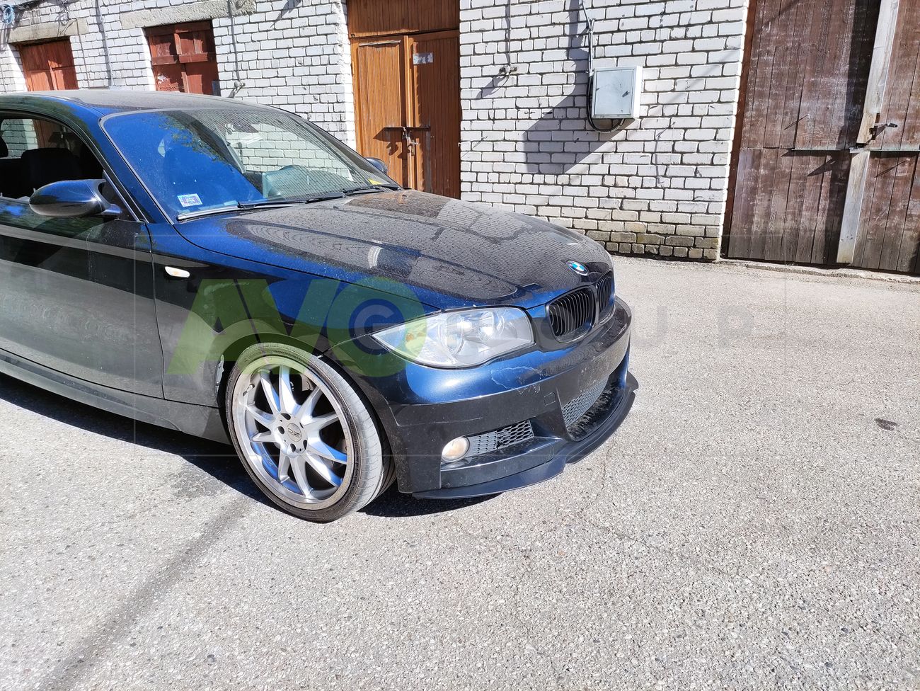 Front Spoiler / Splitter for BMW 1 E81 / E82 / E87/ E88 ABS Matt