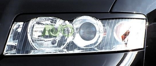 Headlight Eyelids for AUDI A4 B6 2000-2005 v2 ABS Matt