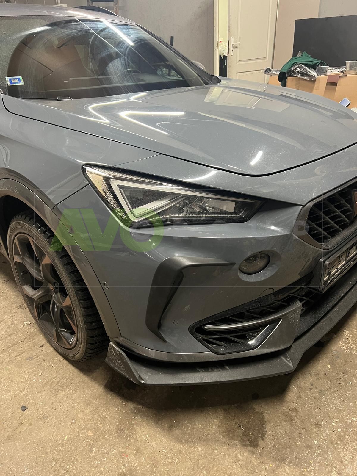 Black matt vent frames for front bumper Cupra Formentor