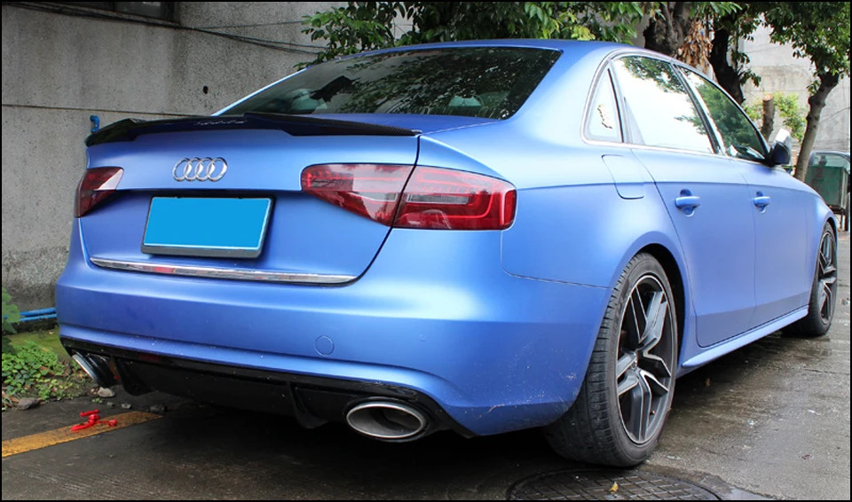 M4 Style Trunk boot spoiler for AUDI A4 B8 2008-2016