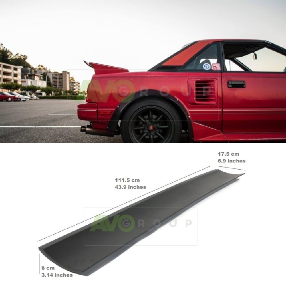 Universal Rear Trunk Spoiler Flap