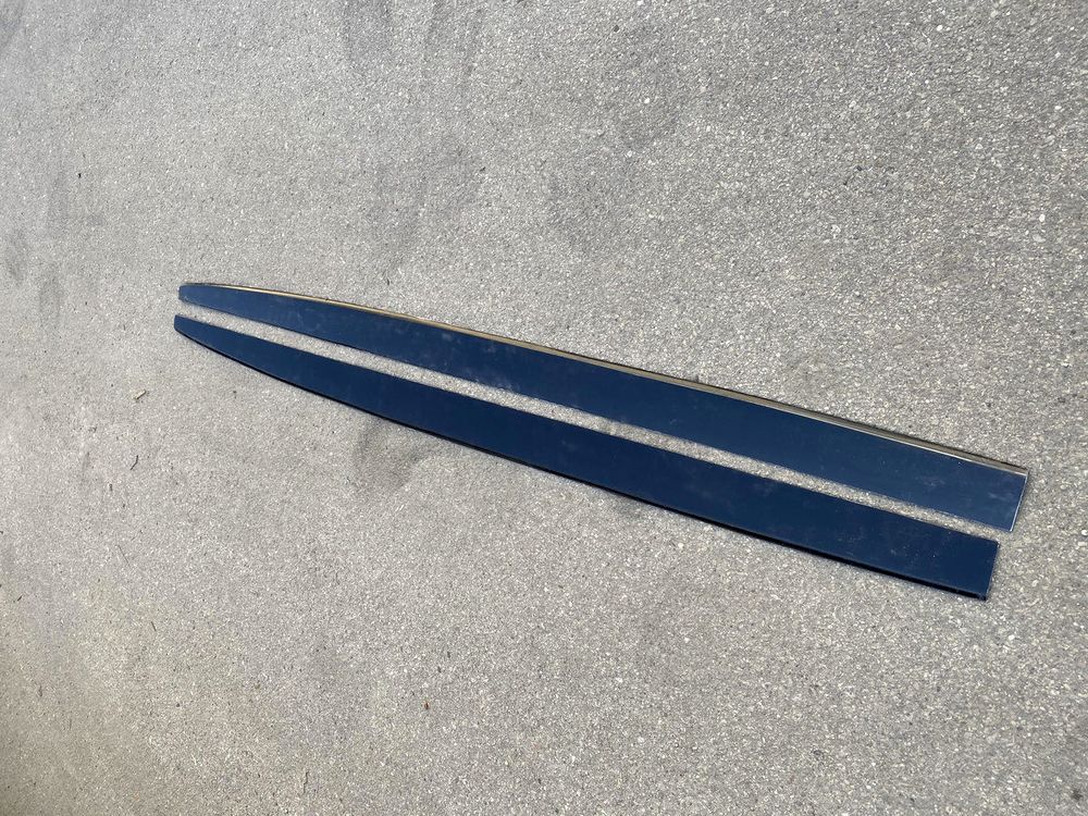 Side Skirt blades extensions addons for BMW 3 E90 E91 SE ABS Gloss