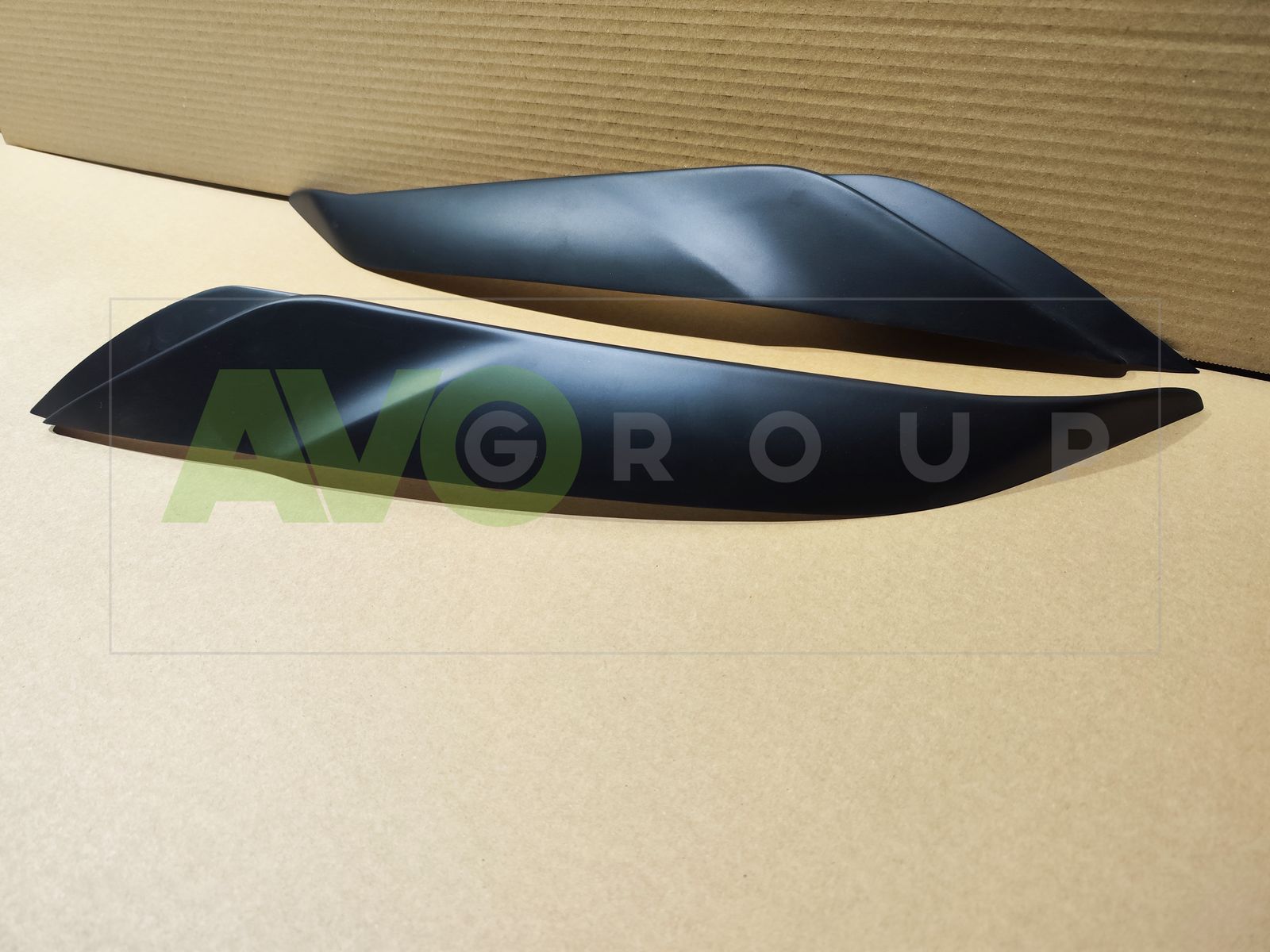Priekšējo lukturu uzlikas uzacis priekš Renault Laguna 3 2007-2015 ABS Matt - Image 4
