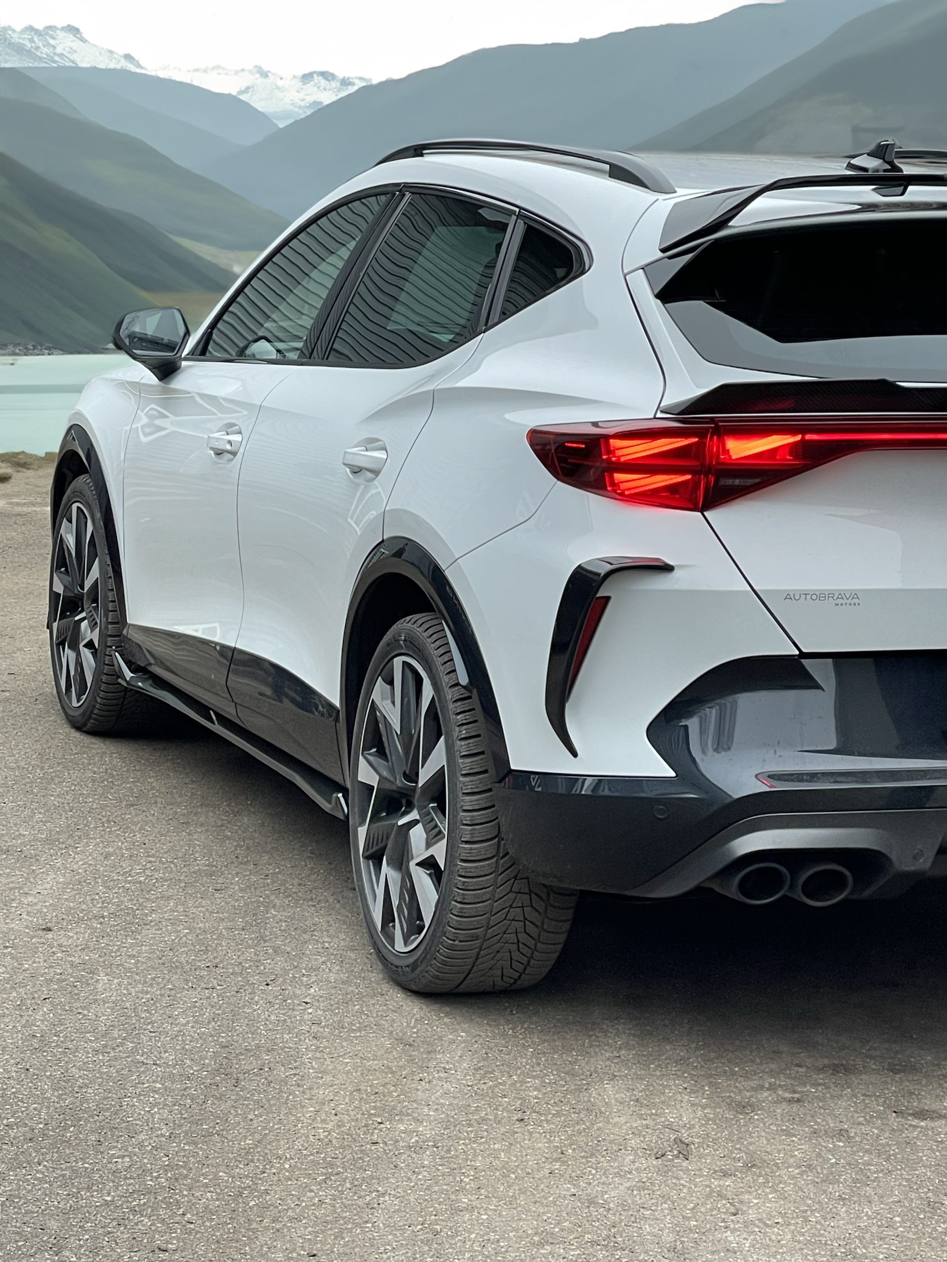 Rear bumper side extension diffuser for Cupra Formentor Facelift