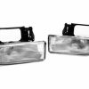 OE Look White Fog lights set with frames for BMW 3 E36
