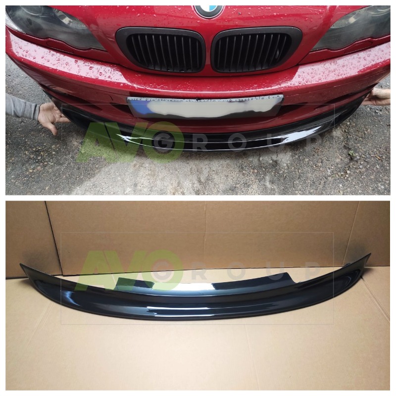 CSL Front Spoiler Splitter for BMW 3 E46 1998-2006 ABS Gloss