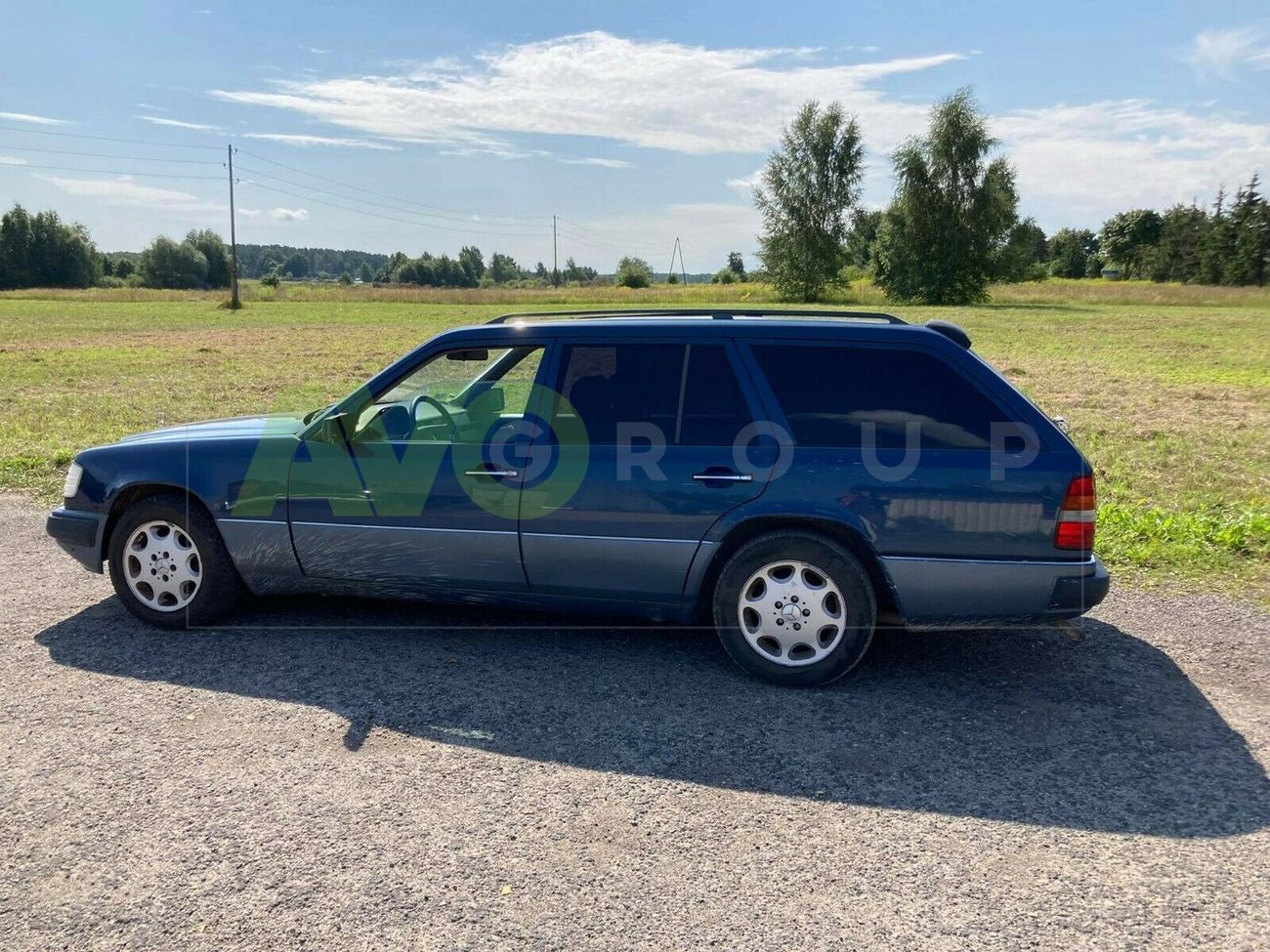 Rear Trunk Spoiler for Mercedes-Benz E S124 T-Mod Estate