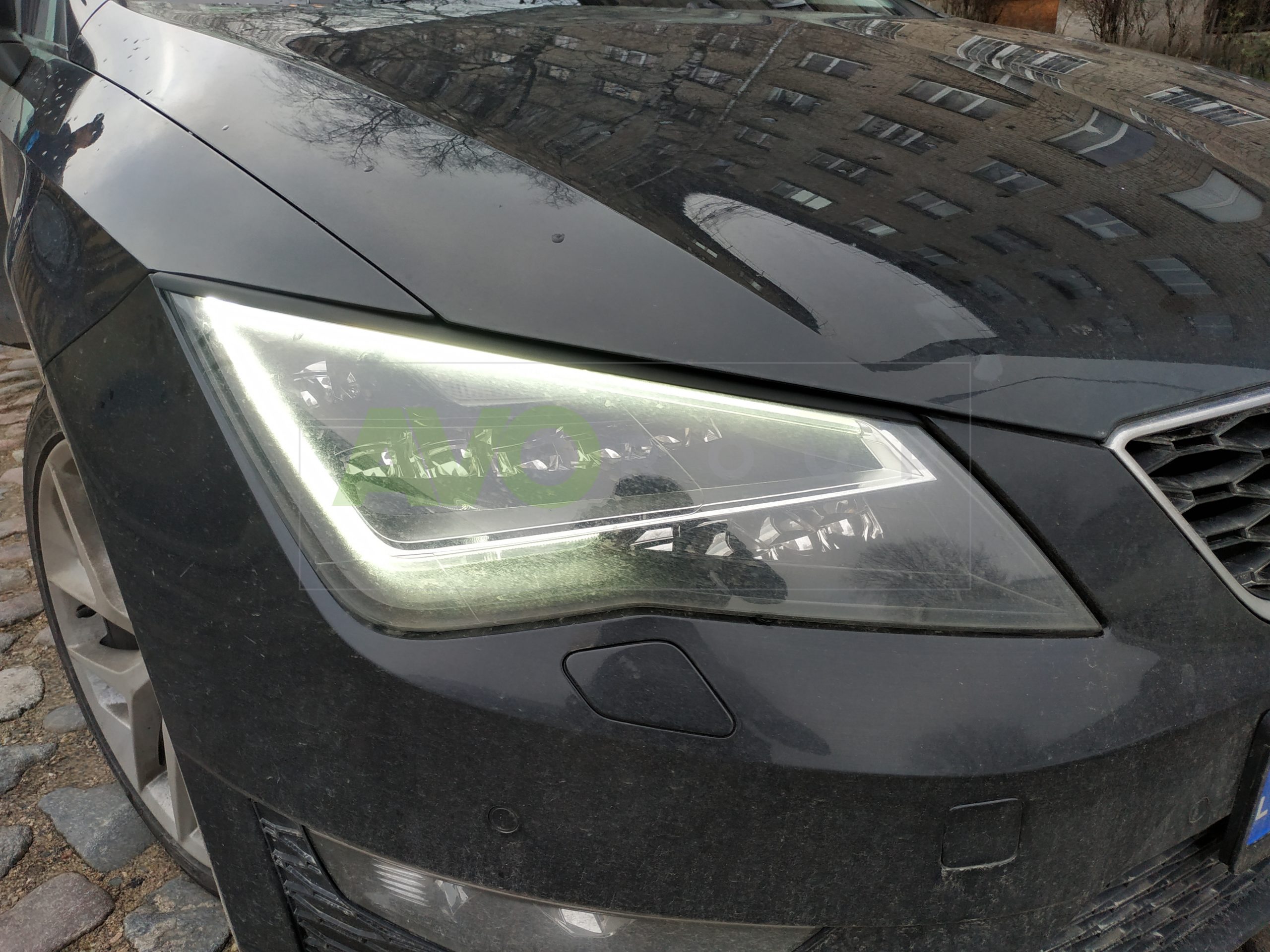Headlight Eyelids for Seat Leon 3 2012-2018 ABS Gloss