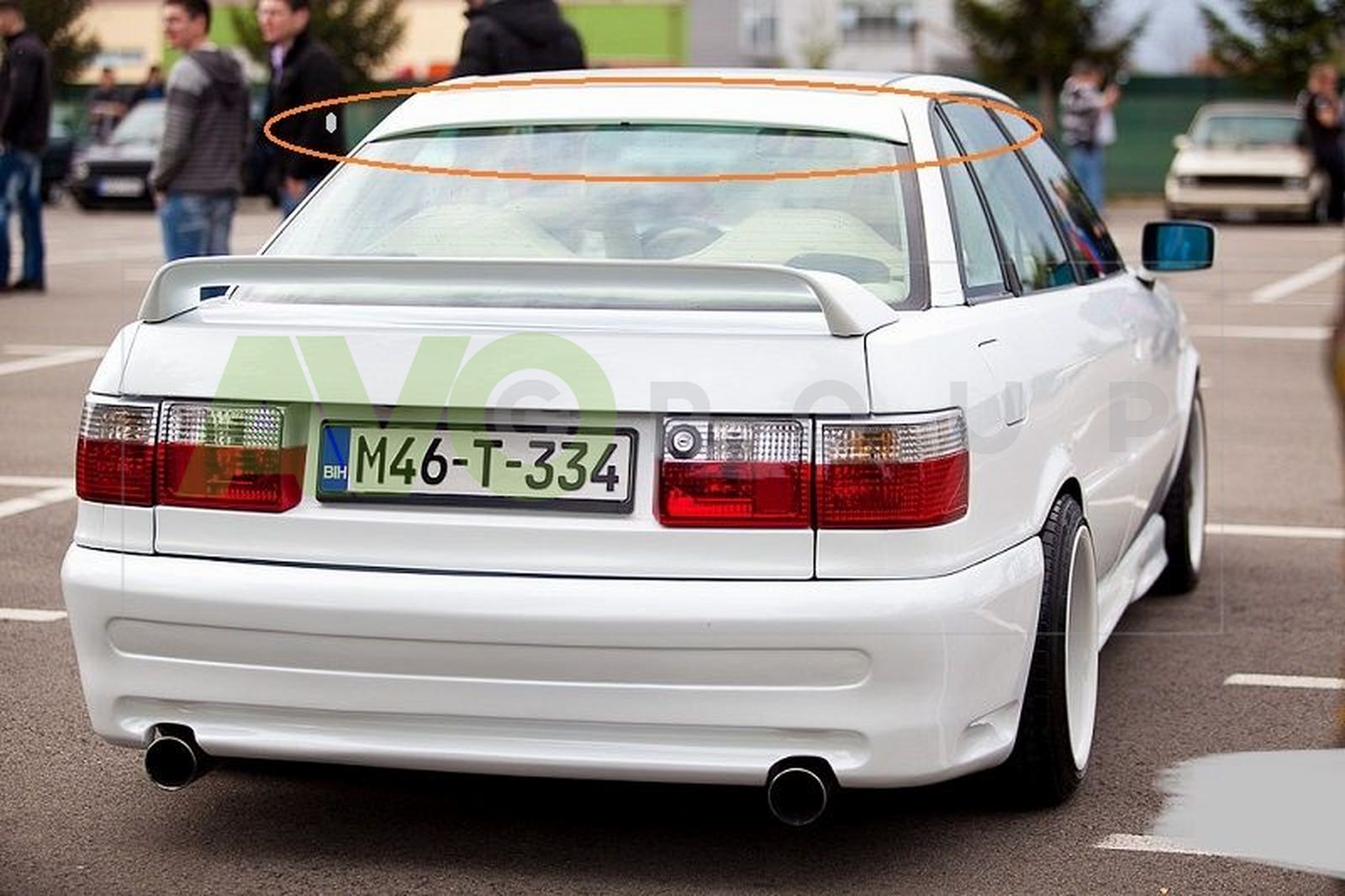Rear window spoiler / sunblind for Audi 80 B3 / B4 1986-1996