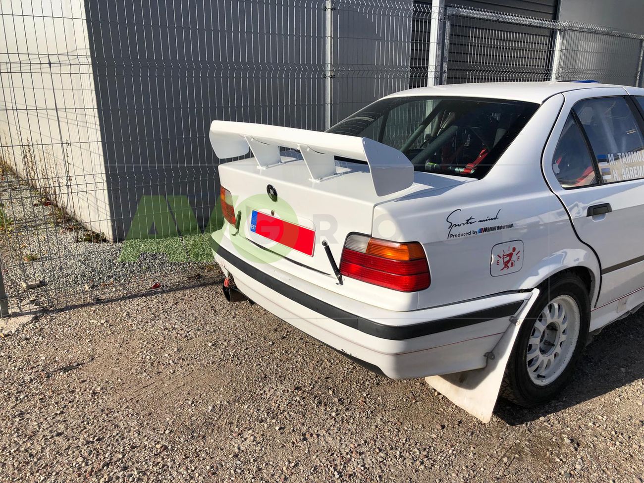 Rally spoiler for BMW 3 E36 1991-2000