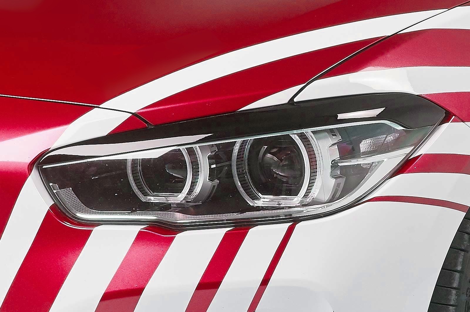 Headlight Eyelids for BMW 1 LCI F20 / F21 2016-2019 ABS Gloss