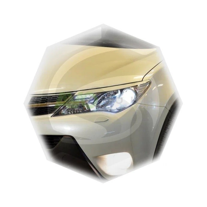 Headlight Eyelids for Toyota RAV4 2010-2013 ABS Matt