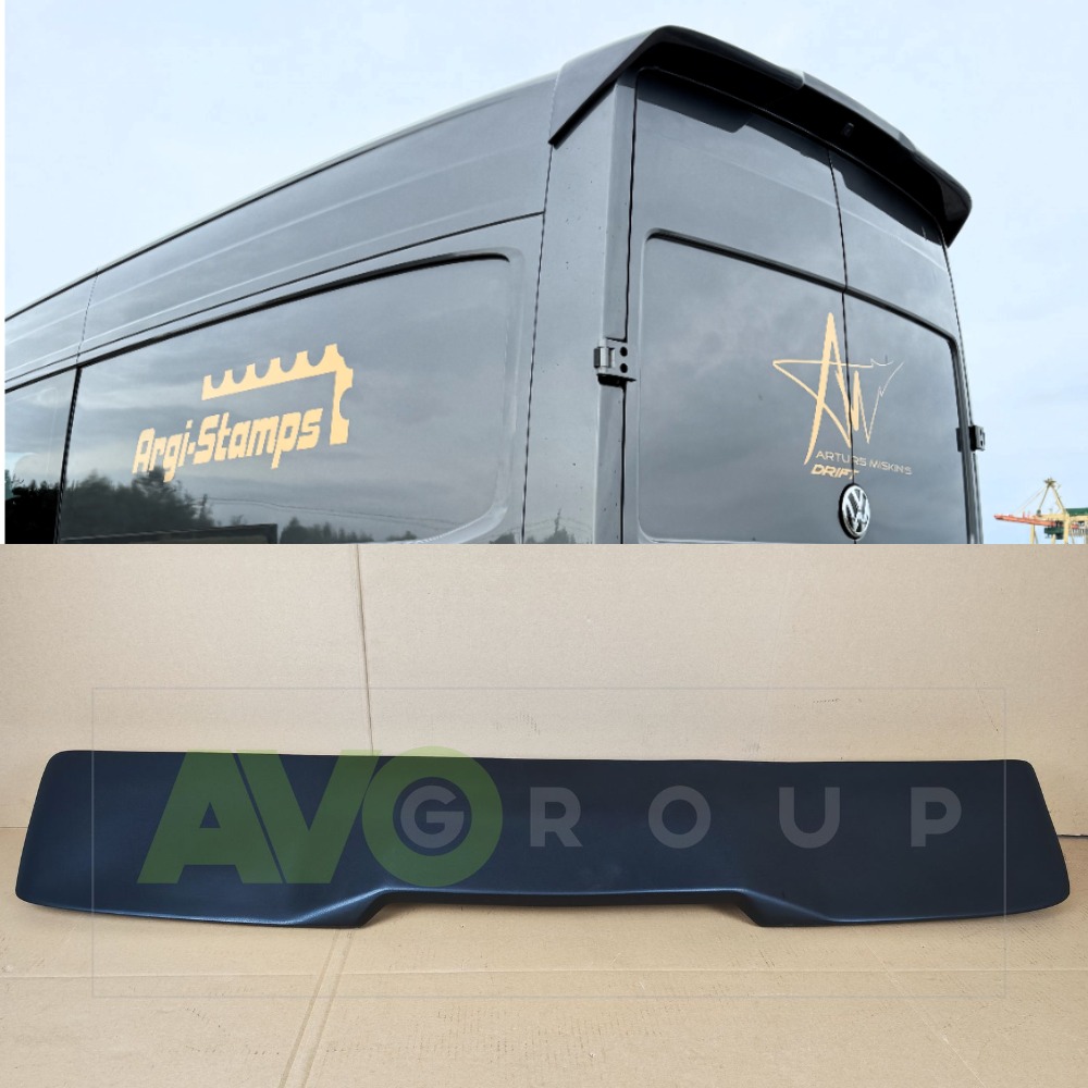 Sport design Aizmugurējais spoileris priekš MAN TGE Mk1 AR CAMERU