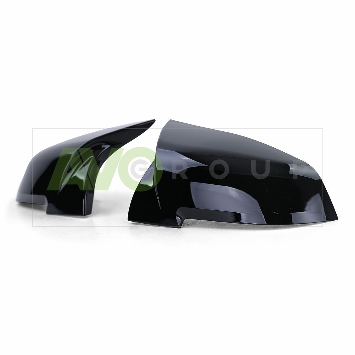M Style piano black mirror covers set for BMW 4 F32/ F33 / F36 2013-2021