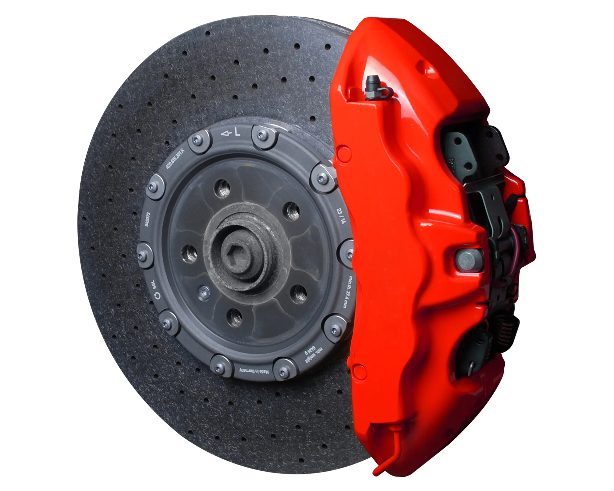 Foliatec PERFORMANCE RED Brake Caliper Lacquer Set