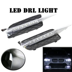 LED Front bumper DRL Lights for BMW X5 E70 2007-2010