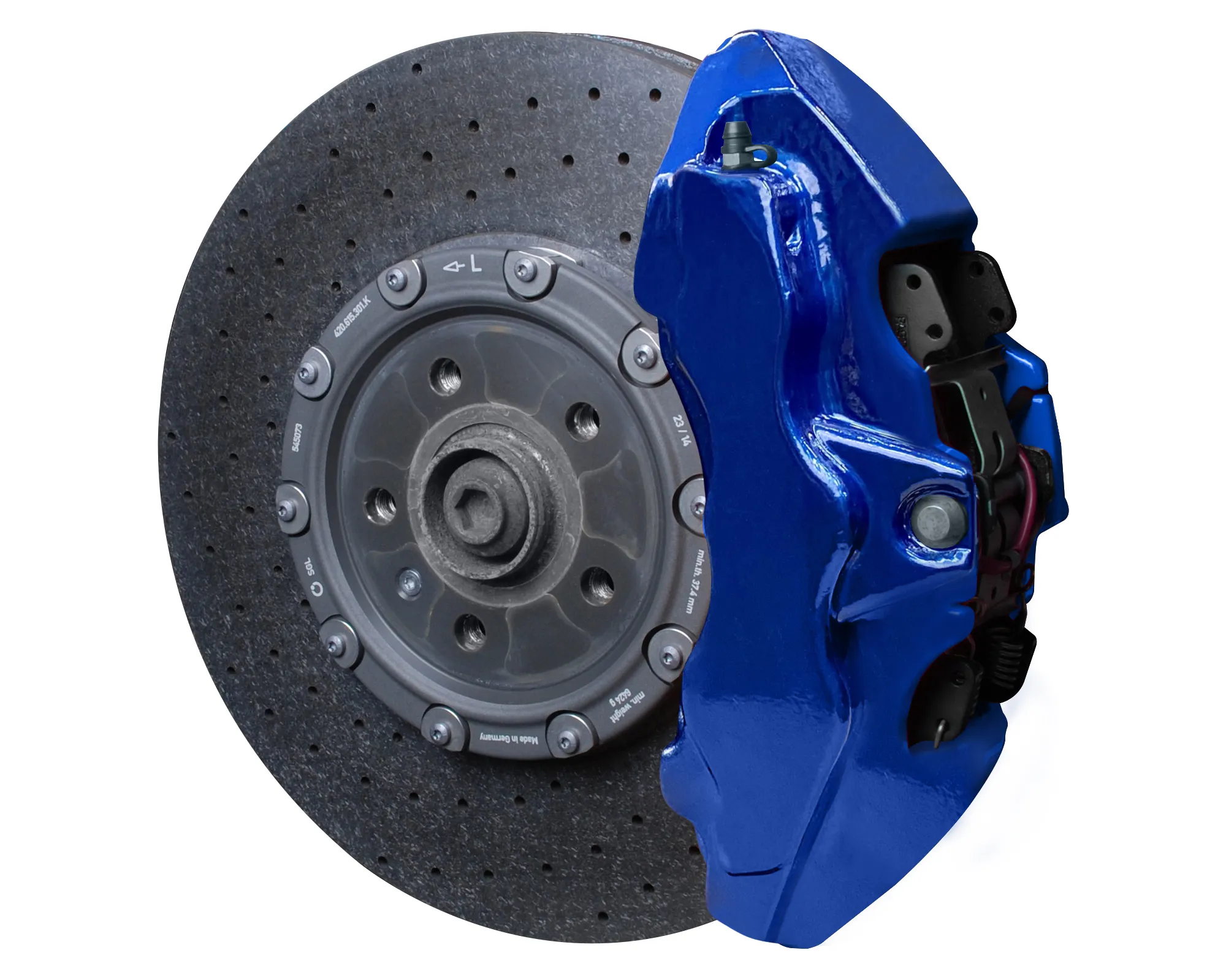 Foliatec PERFORMANCE BLUE METALLIC Brake Caliper Lacquer Set