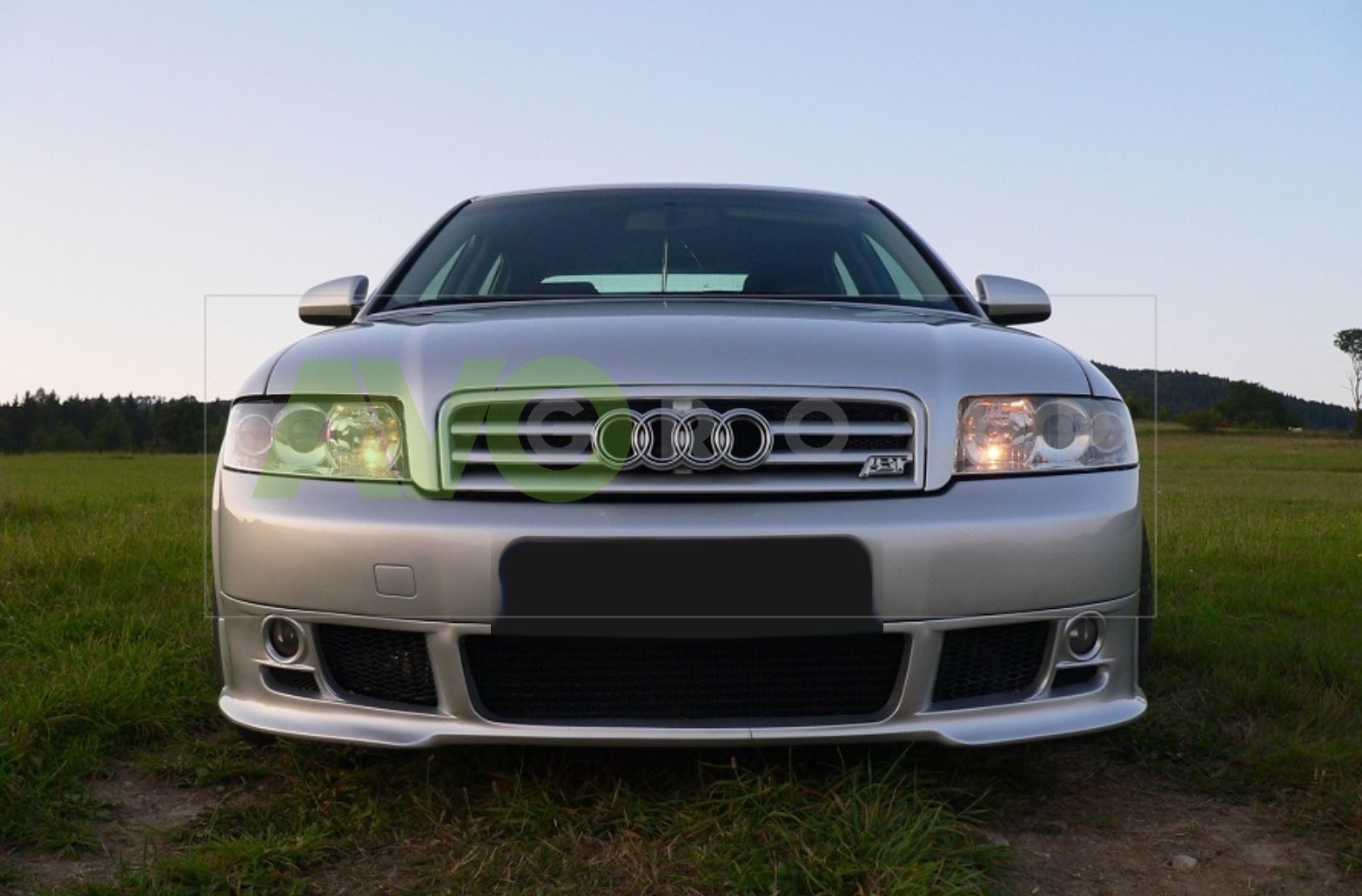 Front Spoiler Splitter for Audi A4 B6 Sedan Avant 2000-2005 v2