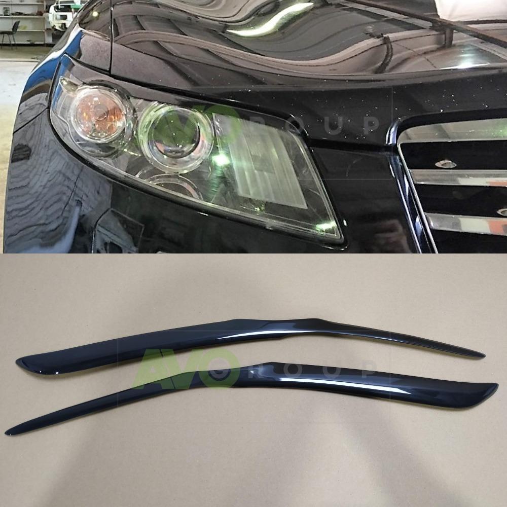 Накладки на фары / Реснички для Infiniti FX 2003-2009 ABS Gloss