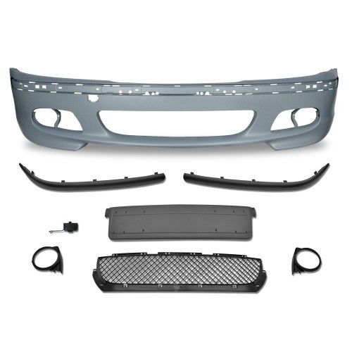 M Sport Front bumper For BMW E46 Saloon / Touring with Fog Frames
