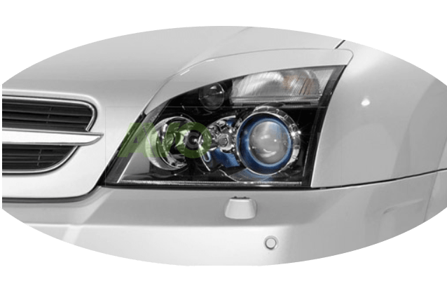 Headlight Eyelids for Opel / Vauxhall  Signum / Vectra C 2002-2005 ABS Gloss