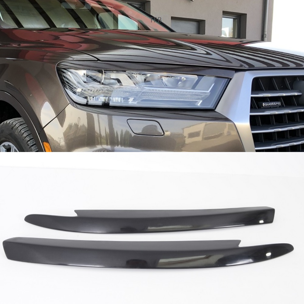 Накладки на фары / Реснички для Audi Q7 4M 2015-2019 GRP