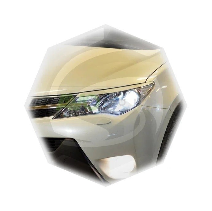 Headlight Eyelids for Toyota RAV4 2010-2013 ABS Gloss