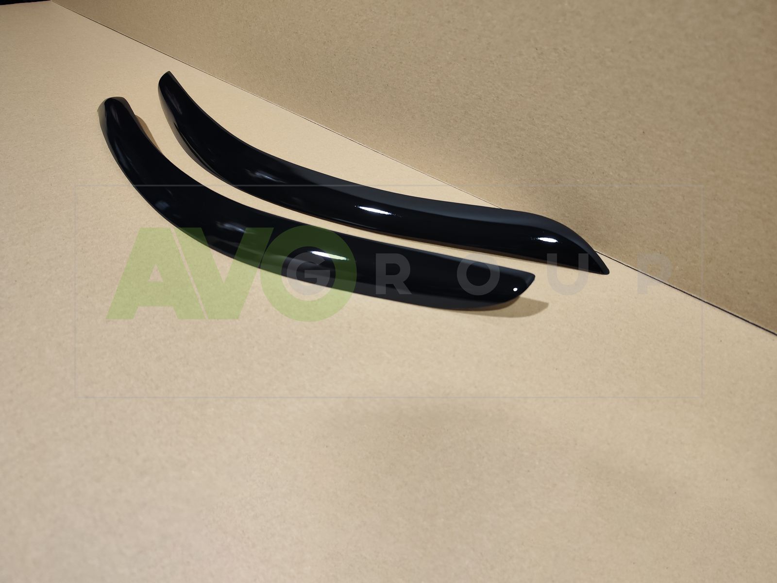 Priekšējo lukturu uzlikas uzacis priekš Ford Transit L4 2014-2022 ABS Gloss - Image 5