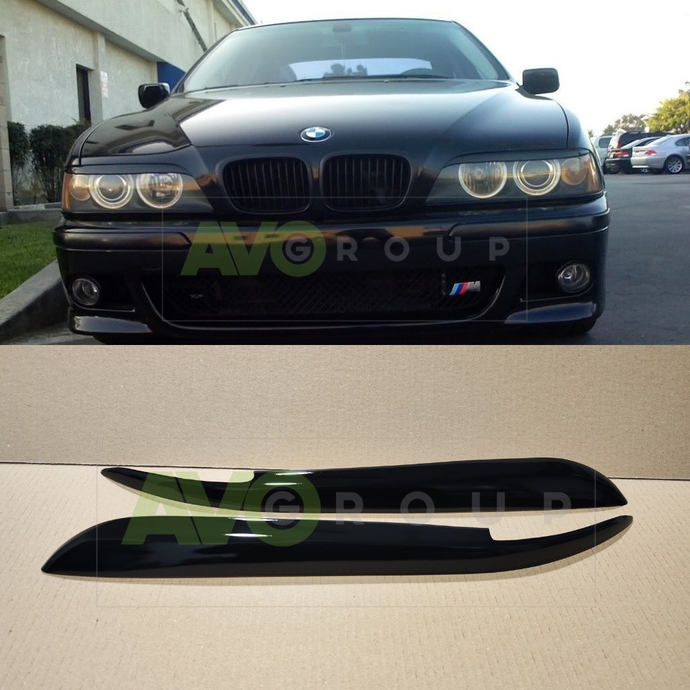 Headlight Eyelids for BMW 5 E39 1995-2004 ABS Gloss
