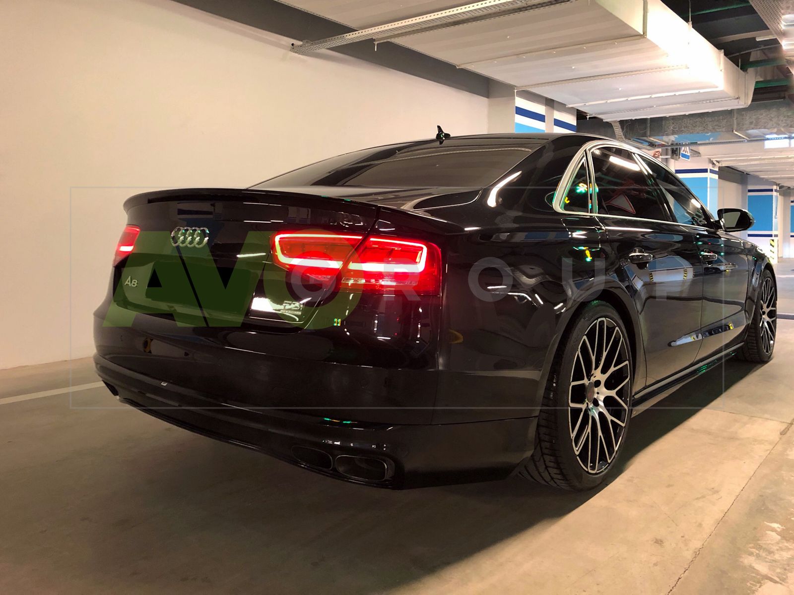 A Style Trunk boot spoiler for AUDI A8 S8 2010-2018