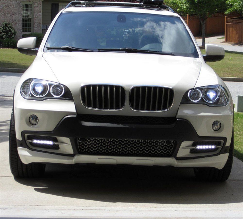 LED Front bumper DRL Lights for BMW X5 E70 2007-2010