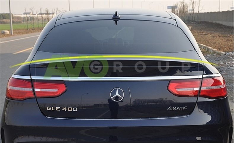 Rear boot trunk door spoiler for MB GLE C292 Coupe 2015- v1