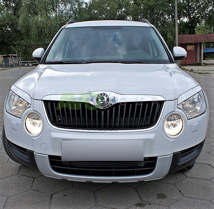 Headlight Eyelids for Skoda Yeti 2009-2013 ABS Gloss