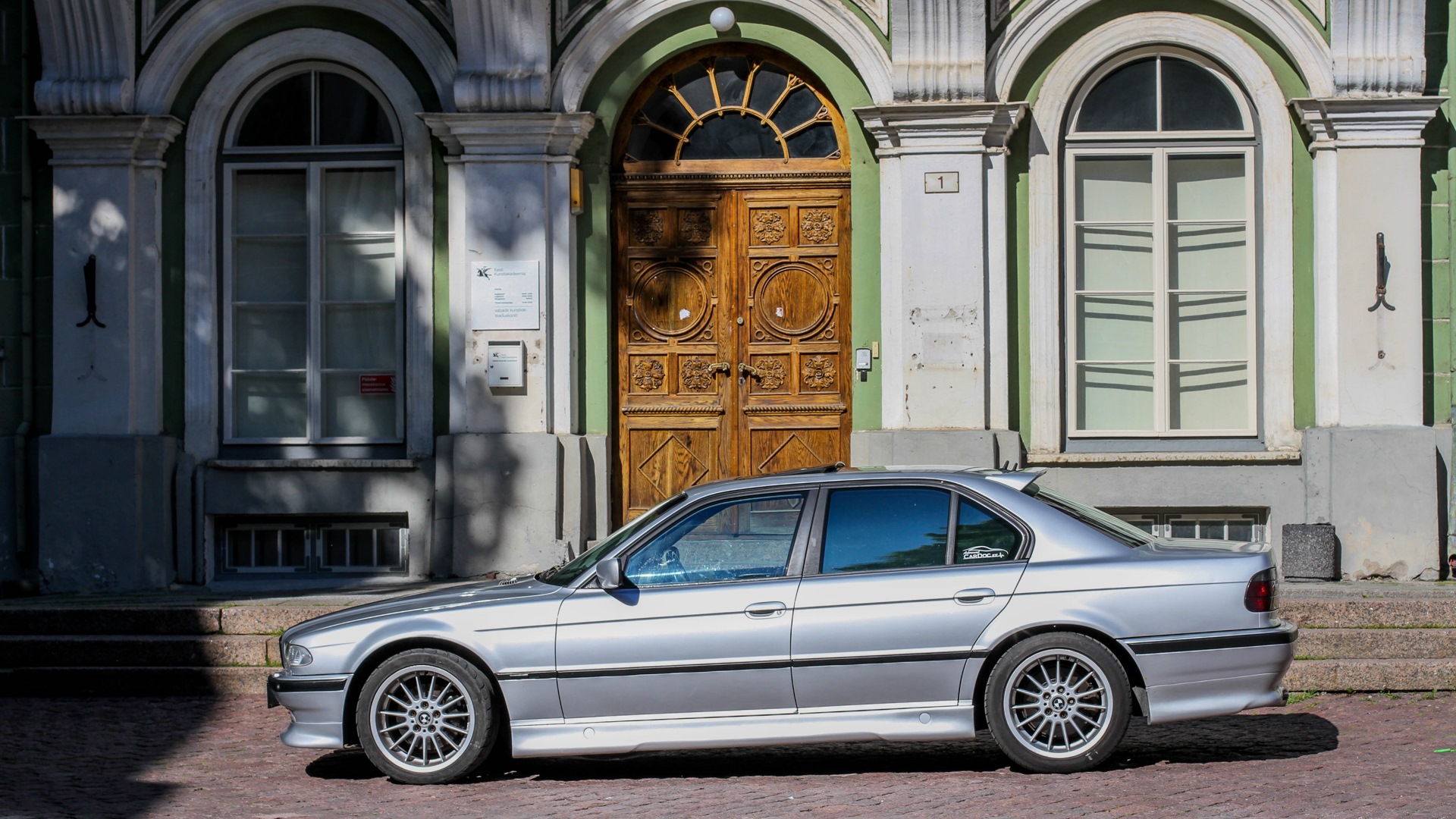 HM style front Spoiler Splitter for BMW 7 E38 1994-2001