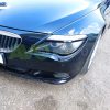 Накладки на фары / Реснички для BMW 6 E63 / E64 2003-2010 ABS Gloss – Изображение 6