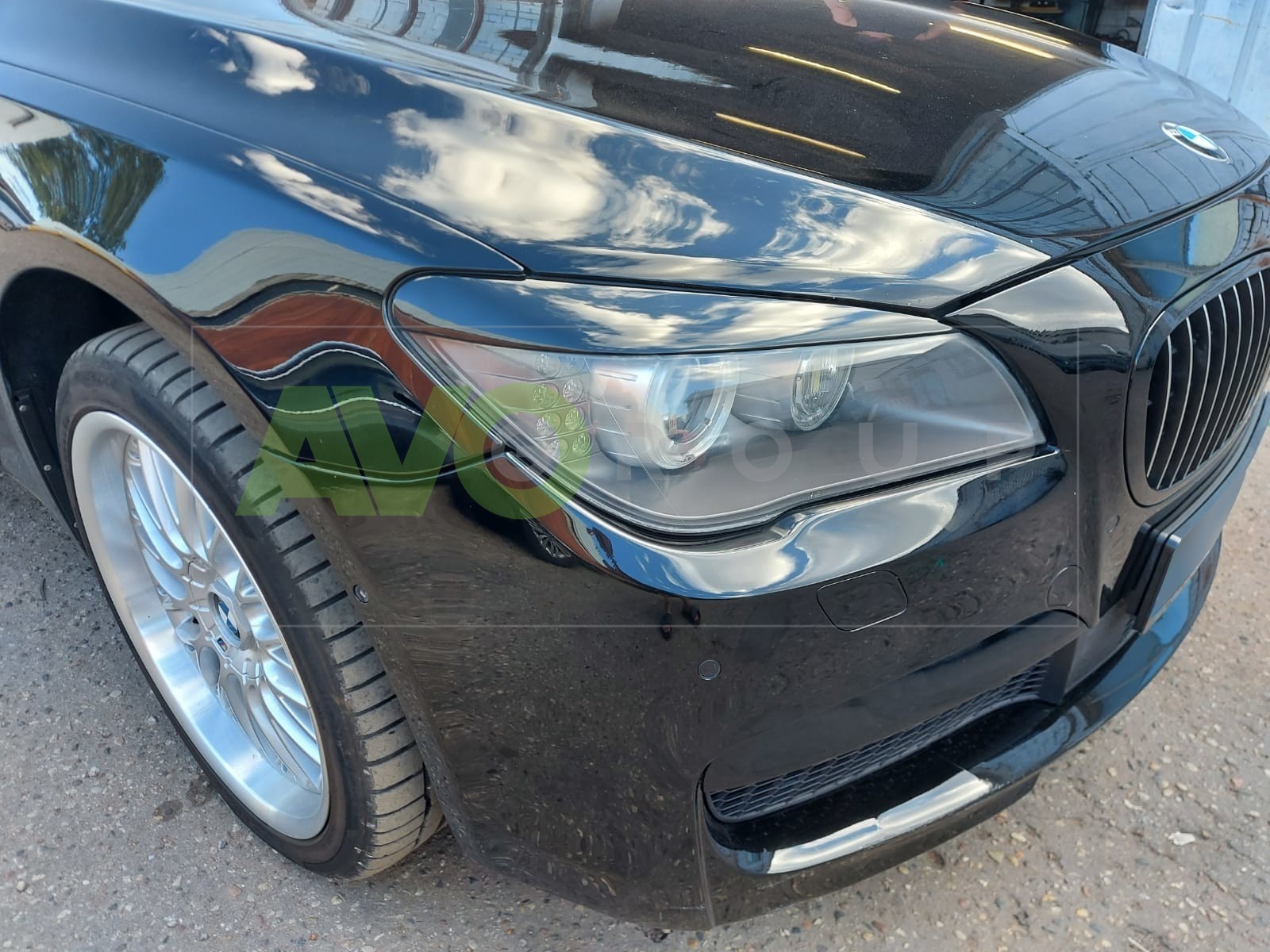 Headlight Eyelids for BMW 7 F01 F02 F03 F04 2008-2015 ABS Gloss - Image 6